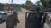 Украинский военный отражает атаку дрона в Краматорске, 15 июля