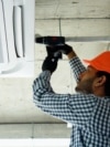Handyman doing work