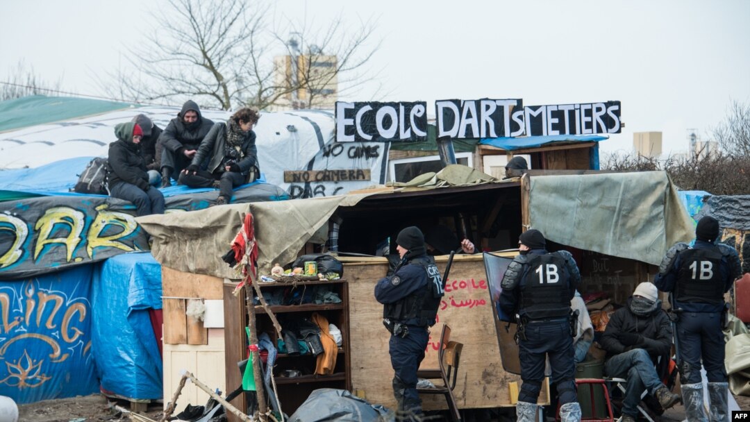 Kamp "Džungla" kod Calaisa