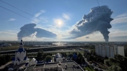 Одна из предыдущих атак на склады в Петербурге, июль 2026 года