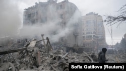 Харьковдо кыйраган үй. Январь, 2026-жыл.