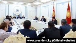 Жолугушуу учурунда тартылган сүрөт. 27.12. 2019