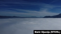 Sarajevo pod smogom, novembra 2025.