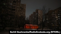 Пункт абагрэву і дапамогі ў Кіеве