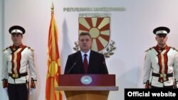 Македонскиот претседател Ѓорѓе Иванов ја најавува кандидатурата за нов претседателски мандат на престојните избори.