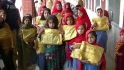 Pakistani Girls Encouraged To Stay in School, Given Winter Clothes