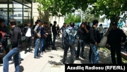 Arxiv foto: Xudatda etiraz aksiyası zamanı