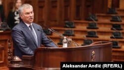 რუსეთის სახელმწიფო დუმის სპიკერი ვიაჩესლავ ვოლოდინი