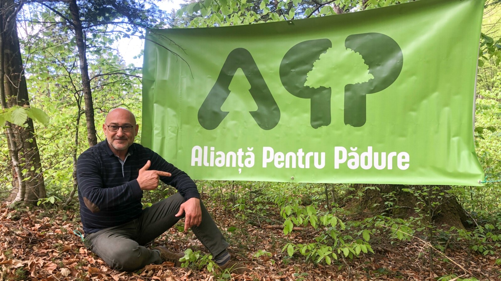 Laurențiu Ciornei, președinte și director executiv al asociației Alianță Pentru Pădure.