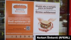 Poster akcije "Solidarna klopica"