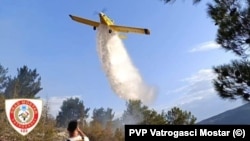Požar u blizini Mostara, 14. juli 2025.