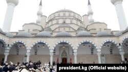 FILE: The new central mosque in Bishkek.