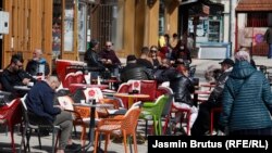 Otvorene bašte ugostiteljskih objekata u Sarajevu, 12. april