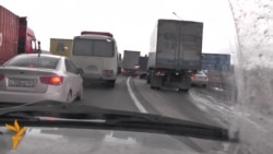 Russia Truckers Protest New Road Tax