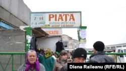 Piața agricolă din Călăraşi 