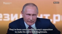 Putin: Claims Of Collusion With Trump Campaign 'All Fantasies'