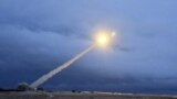RUSSIA – The launch of what President Vladimir Putin said is Russia's new nuclear-powered intercontinental cruise missile, March 1, 2018
