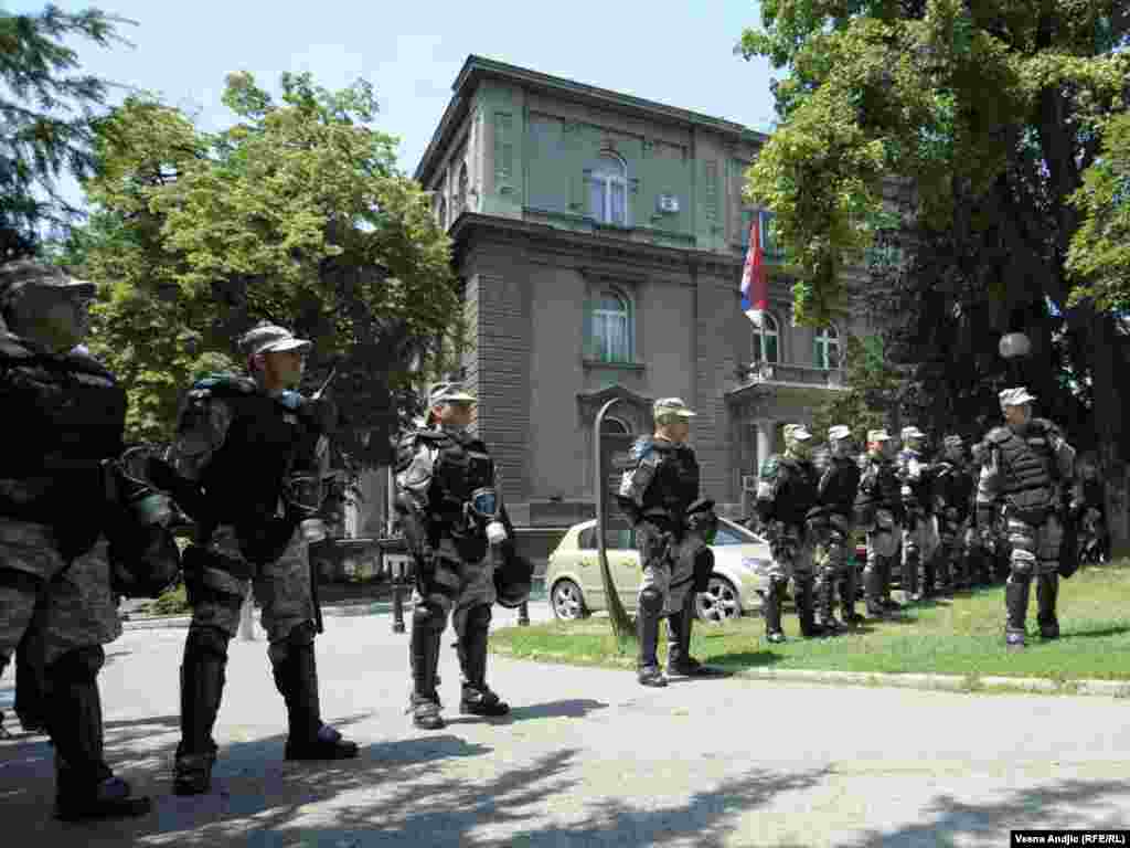 Protesti SRS-a protiv NATO-a, Beograd, 13. juni, Foto: RSE/Vesna Anđić