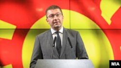 Kreu i VMRO-së, Hristijan Mickovski. Fotografi nga arkivi. 