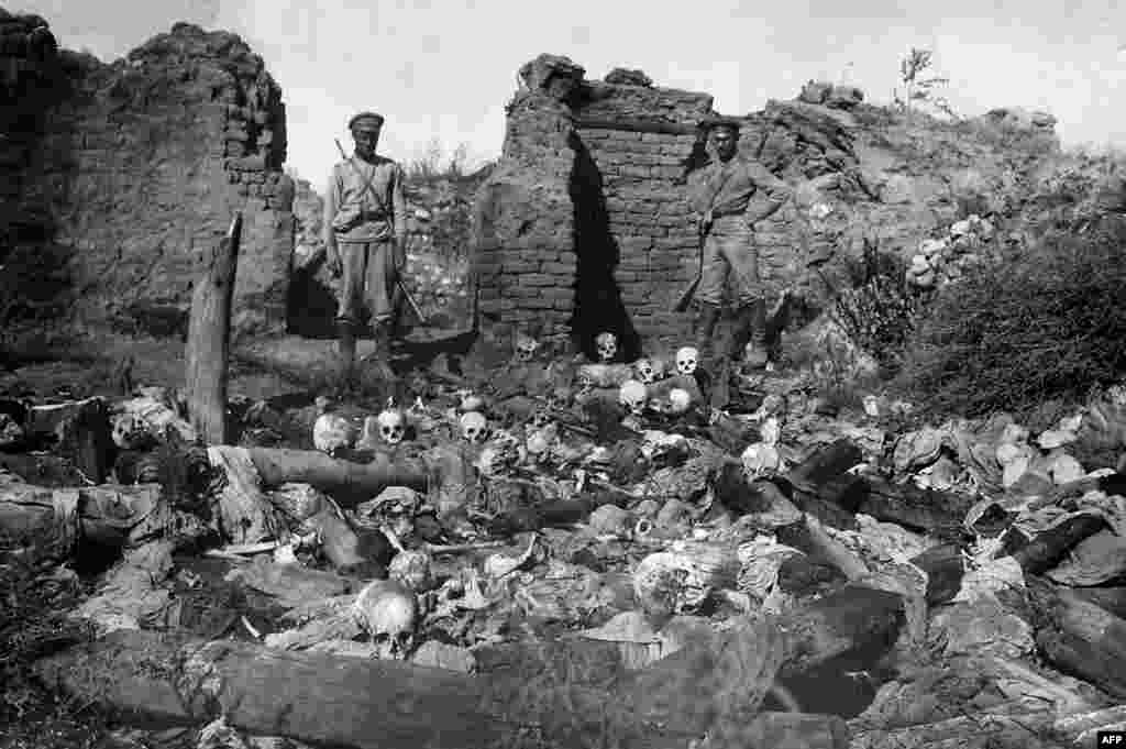 Most of the Yazidis of Armenia arrived with the wave of refugees who fled the massacres carried out by Ottoman Turks in 1915-23. More than 1 million people, mostly ethnic Armenians but including other non-Muslim minorities within the Ottoman Empire, died in those mass killings.