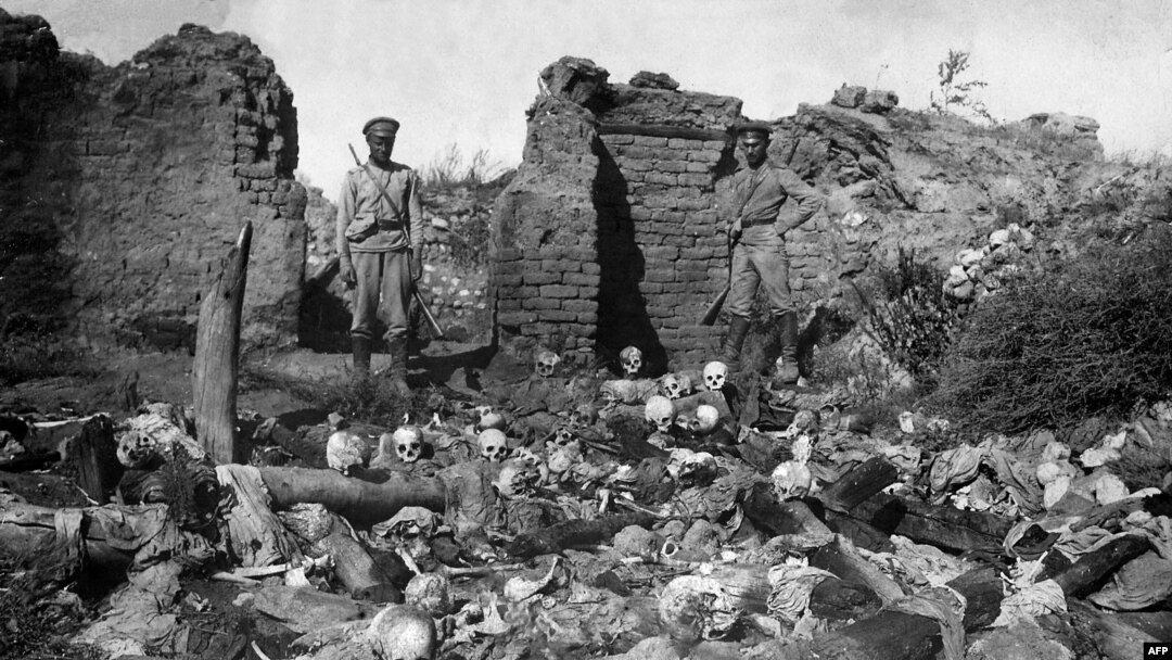 Masovna grobnica sa tijelima Armenaca, 1915.