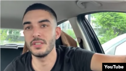 Mahammad Mirzali is seen in a video posted to his Made In Azerbaijan YouTube channel on July 15, 2020.