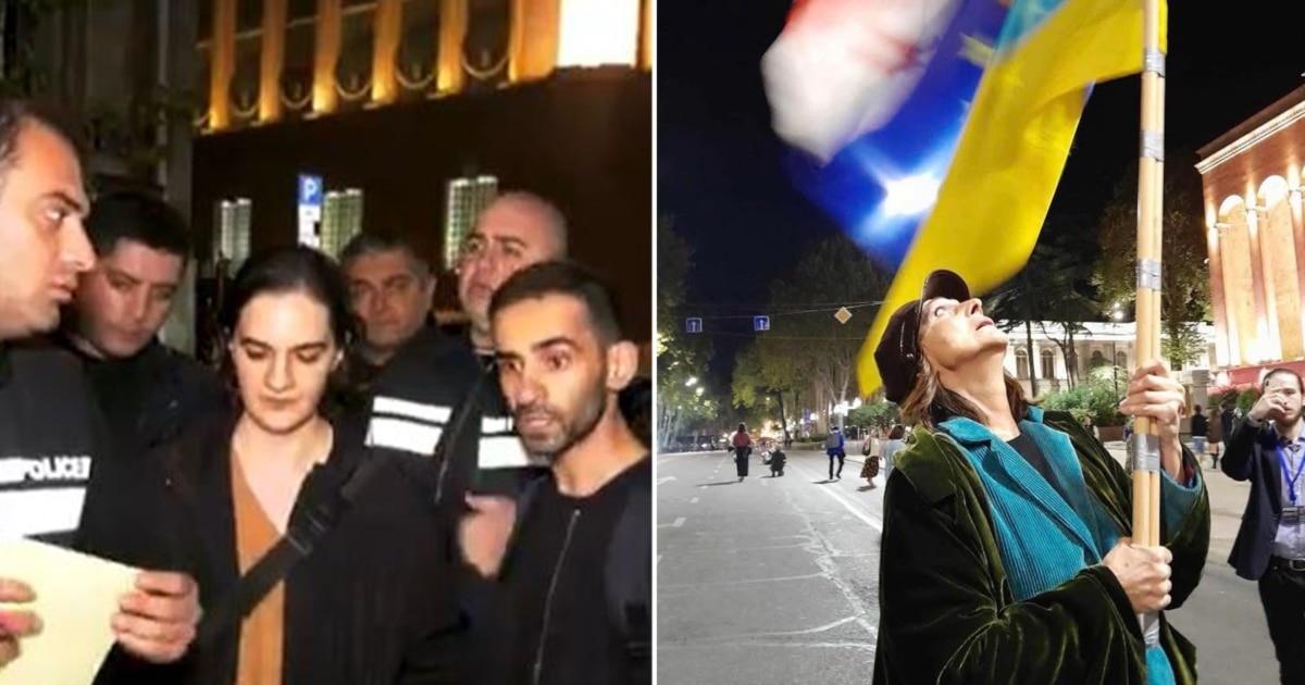 ნიკა სიმონიშვილი: დააკავეს გოგო, რომელსაც აქციაზე შარფის ტარების გამო 15-დღიანი პატიმრობა ელის