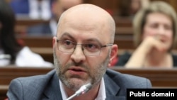 Armenia - Shirak Governor Davit Arushanian. 