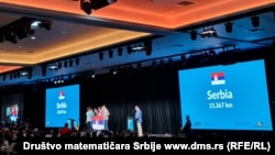 Dodela medalja matematičarima iz Srbije na Olimpijadi u Australiji, jul 2025. 