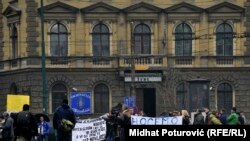 Protesti u Sarajevu 24. februara