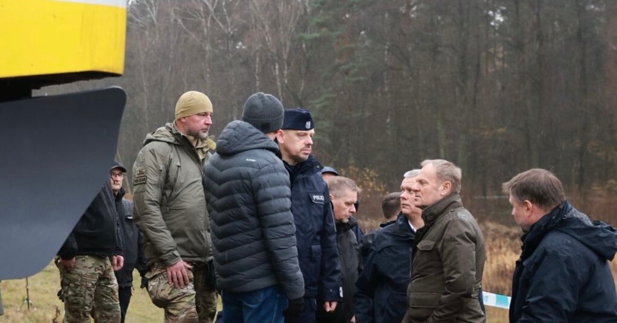 Polish PM Tusk Says Railway Explosion 'Act Of Sabotage'