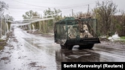 Військовий автомобіль ЗСУ у Дружківці на Донеччині, 24 квітня 2026 року