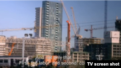 Stop cadru din filmul „Jocurile lui Putin”