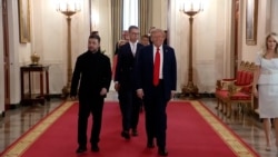 United States - Zelenskyy and Trump meeting in Washington - Reuters screen grab