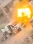 UKRAINE --- Russian Drone Hunts Down Market Vendor in Kherson
