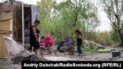 Украинадагы цыгандардын конушу. 25-апрель, 2018-жыл.