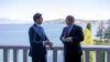 Охрид- Македонскиот претседател Стево Пендаровски и Филип Рикер, вршител на должноста помошник државен секретар на САД за европски и евроазиски прашања, 02.07.2021
