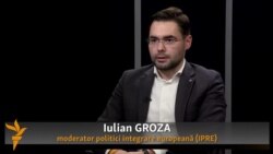 Iulian Groza: „Cel mai mult mă îngrijorează lipsa unei voinţe politice clare de a pune în aplicare reforme concrete”