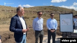 Հայաստանում Եվրամիության պատվիրակության ղեկավար Վասիլիս Մարագոսը և ԵՄ երկրների դեսպանները Սյունիքում, սեպտեմբեր, 2026թ.