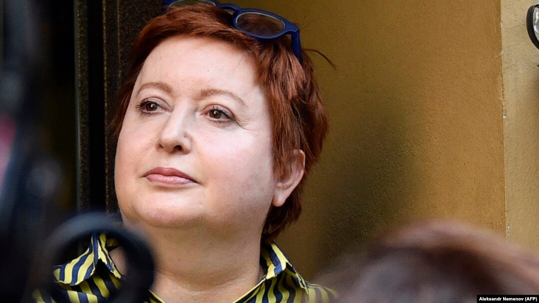 Russian journalist and prisoners' rights advocate Olga Romanova (file photo)
