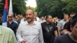 Jankovic, protest after Aleksandar Vucic sworn in as the new Serbian president, Belgrade, May 31, 2017