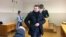Рыгор Грык у судзе ў Баранавічах. Архіўнае фота. 