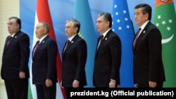 Лидеры центральноазиатских государств.