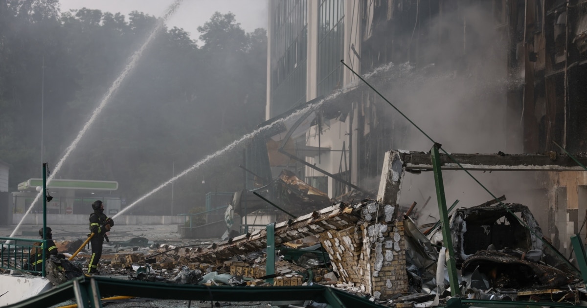 Zelensky Urges 'Concrete Action' As Russia Launches Another Massive Air Attack Across Ukraine