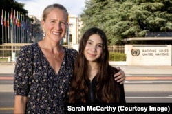 Героїня фільму Вероніка разом із режисеркою