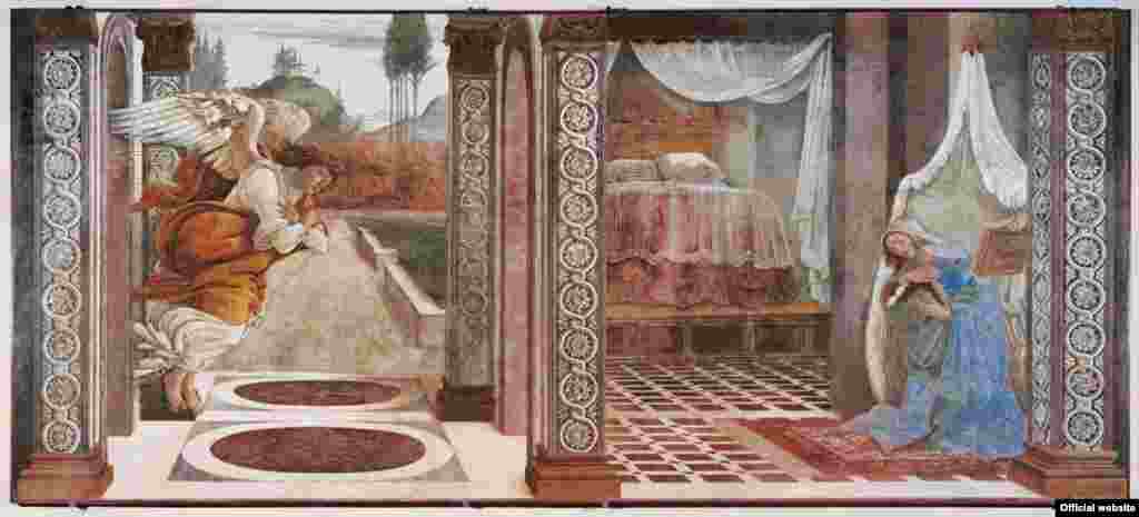 Bunavestire (frescă, Florența, Uffizi)