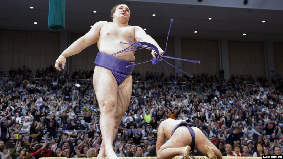 The Ukrainian Refugee On Cusp Of Sumo 'Grand Champion' Status In Japan