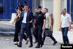 Pedro Sanchez la frontieră, la Ceuta, pe 31 iulie.