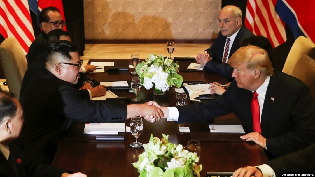 Kim Jong Un i Donald Trump, Singapur