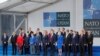 BELGIUM -- NATO leaders pose for a family photo at the start of the NATO summit in Brussels, Belgium July 11, 2018